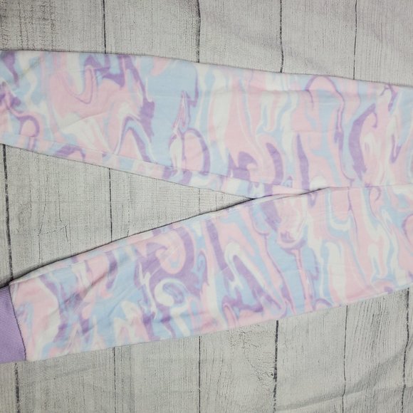 Juicy Couture Girls Track Suit Size 6 Pink, Purple, White Tye-dye - Picture 9 of 13